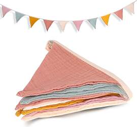 cobee Wimpelkette Kinderzimmer, Lang 286cm