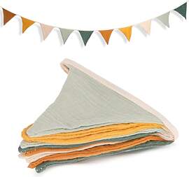 cobee Wimpelkette Kinderzimmer, Lang 286cm