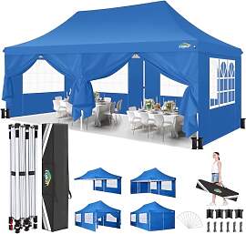 COBIZI Faltpavillon 3X6m Wasserdicht Stabil