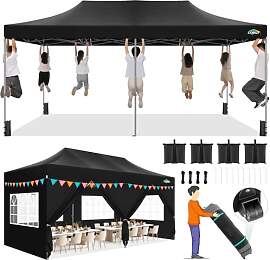 COBIZI Pavillon 3x6m Faltpavillon 3x6m Wasserdicht 