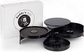 Cocktail-Set BUDDY'S, schwarz, B:15,5cm H:7cm 