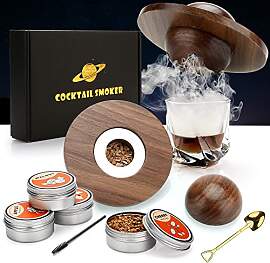 Cocktail Smoker Kit, Whiskey Smoker Kit mit 4