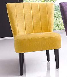 Cocktailsessel "Jan", gelb (goldgelb),