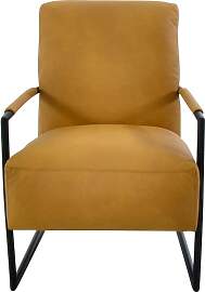 Cocktailsessel K+W KOMFORT & WOHNEN, gelb