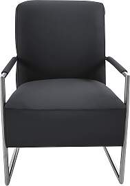 Cocktailsessel K+W KOMFORT & WOHNEN, schwarz