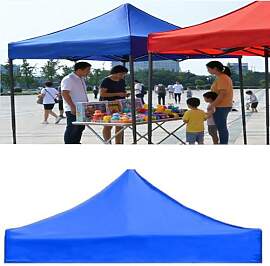 Cocoarm Pavillon, 3x3m Blaues Quadratisches