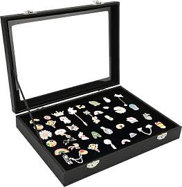Cocoarm Pin-Vitrine, Abzeichen-Aufbewahrungsbox