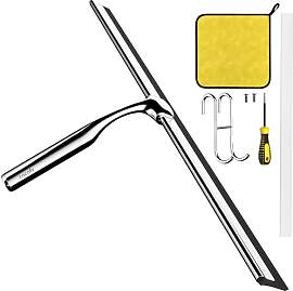 cocofy Duschabzieher breit XXL 45 cm ohne Bohren