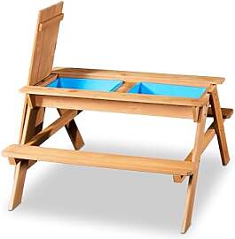 Coemo 2 in 1 Kindersitzgruppe aus Massivholz –