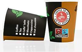 Coffee to go Becher aus Hartpapier 0,2l, 1000Stk,
