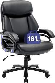 COLAMY XXL Chefsessel[181kgs] - Hochlehner