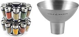 Cole & Mason Bundle Cambridge Gewürzregal mit 