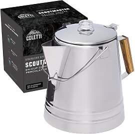 Coletti Butte Scoutmaster Camping-Kaffeekanne –