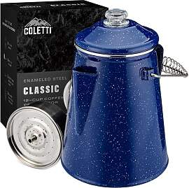 Coletti Klassischer Kaffee-Perkolator –