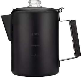 Coletti Schwarze Bozeman Perkolator-Kaffeekanne