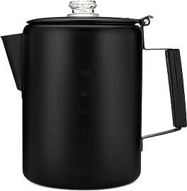 Coletti Schwarze Bozeman Perkolator-Kaffeekanne