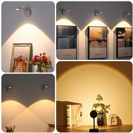 Colexy 2Pcs LED Wandleuchte mit