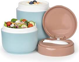Colexy Müslibecher, Müsli Becher mit Löffel,