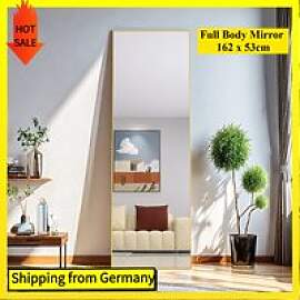 Comanlai Ganzkörperspiegel 162 x 53 cm, großer