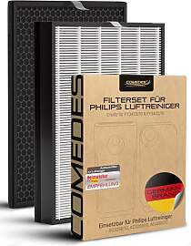 Comedes Ersatzfilterset kompatibel mit Philips