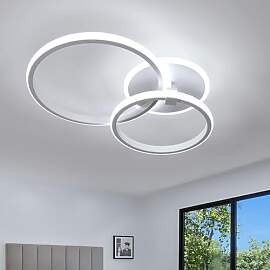 Comely Deckenlampe LED, 42W 4700LM Modern Rund LED 