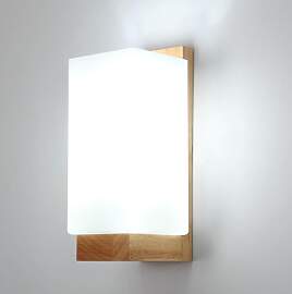 Comely Holz Wandleuchte Innen, Vintage Wandlampe