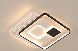 Comely LED Deckenlampe Quadrat 45x45cm 37W Dimmbar 