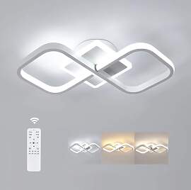 Comely LED Deckenleuchte Dimmbar Quadrat, 40W 40cm 