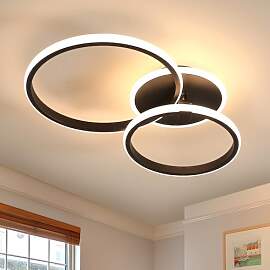 Comely LED Deckenleuchte Rund, Moderne Deckenlampe 