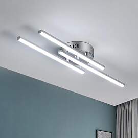 Comely LED Deckenleuchte, Silber 18W Moderne