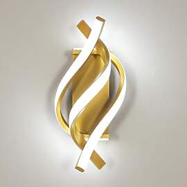 Comely LED Wandleuchte Innen, Gold 22W 2500LM