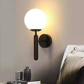 Comely Wandlampe Innen Schwarz, Nordische Moderne