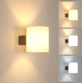 Comely Wandleuchte Innen Holz, E27 Wandlampe Innen 