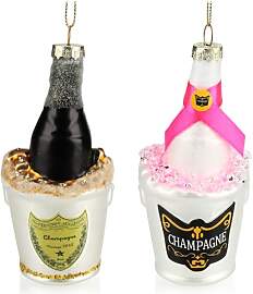 com-four® 2X Christbaumschmuck -
