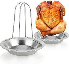 COM-FOUR® 2x Hähnchengrill - BBQ