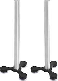 com-four® 2X Küchenrollenhalter stehend mit