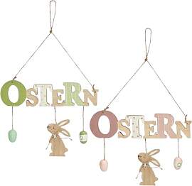 COM-FOUR® 2x Türschild "Ostern" -