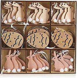 com-four® 36x Dekoaufhänger Ostern -