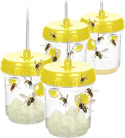 com-four® 4X Wespenfalle - naturschützende
