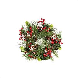 COM-FOUR® Türkranz Weihnachten - Adventskranz