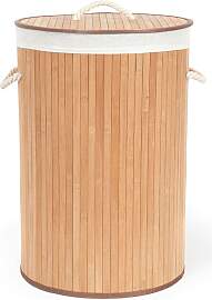 Compactor - Wäschekorb in Hellbraun - (H)60 x Ø