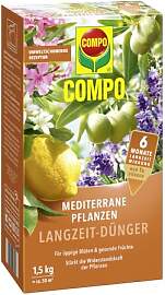 COMPO Mediterrane Pflanzen Langzeit-Dünger 1,5 kg
