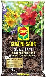 COMPO SANA Qualitäts-Blumenerde mit 12 Wochen