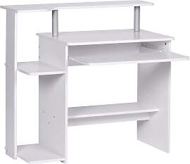 Computertisch ca. 94x49x91 cm Weiß