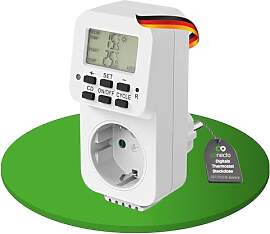 conecto Digitale Thermostat Steckdose, mit