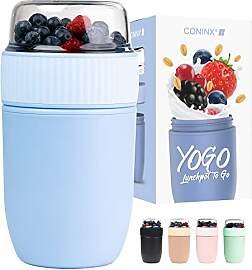 Coninx Müsli Becher to Go auslaufsicher mit 2