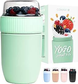 Coninx Müsli Becher to Go auslaufsicher mit 2