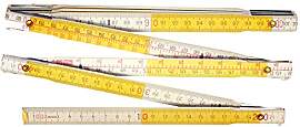 Connex Gliedermaßstab Holz - 2 Meter Länge -