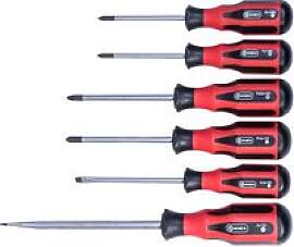 CONNEX Schraubendreher-Set SL, PH1, PH2, PZ1, PZ2