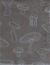 Cooee Design Fungi Serviette 33 x 33cm 20-pack
